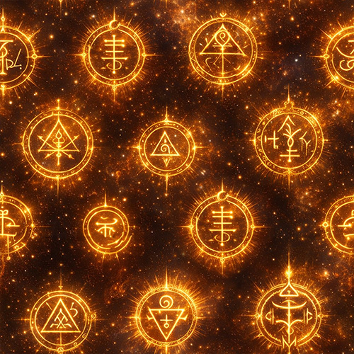 Astral Glyphs: Solar Glyphs